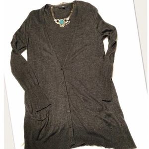 Super Nice Dark Gray Cardigan!